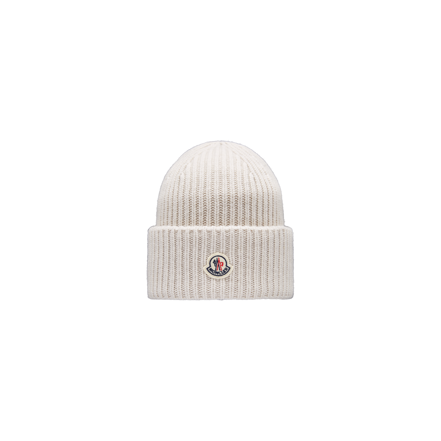 Moncler - Gerippte Mütze mit Logo