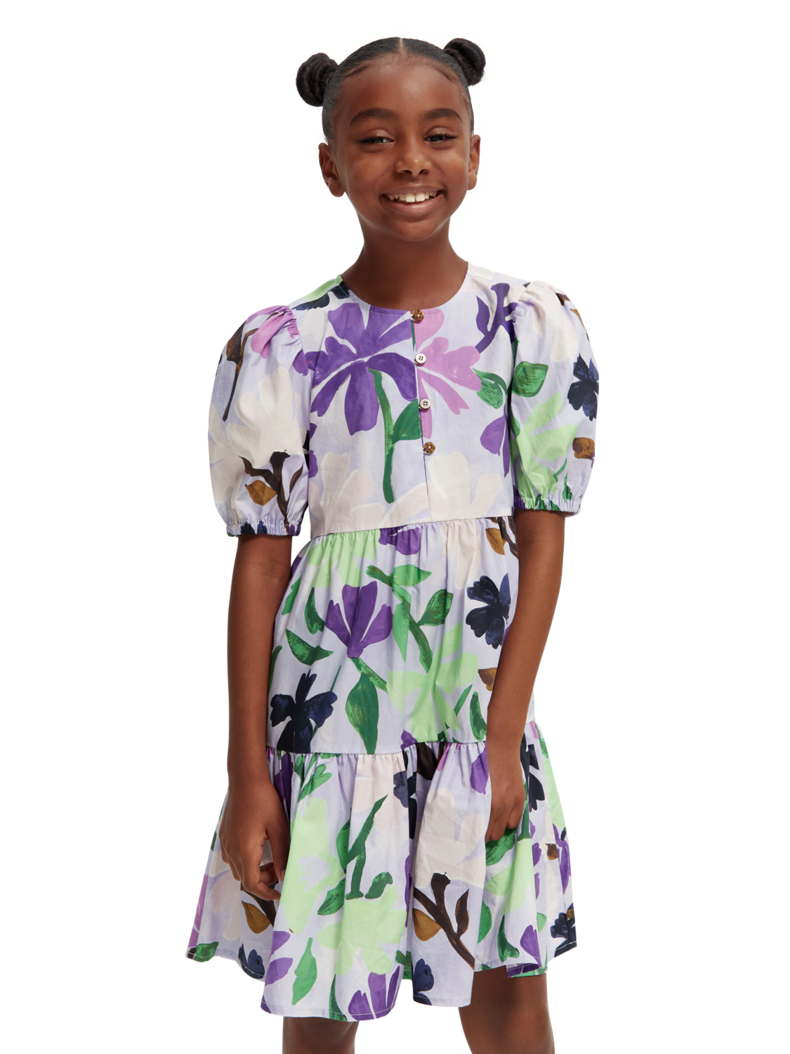 Scotch & Soda Midikleid mit Blumenprint