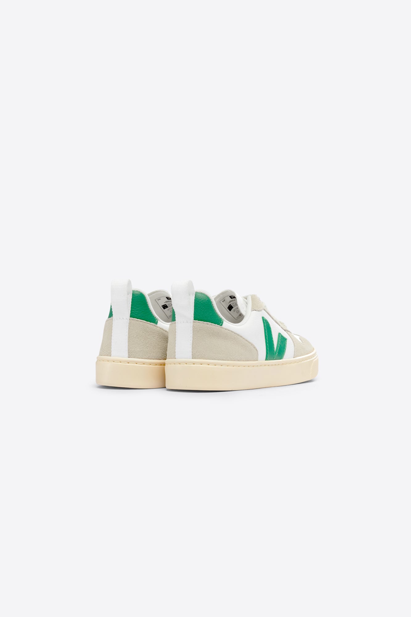 V-10 CHROMEFREE LEATHER WHITE EMERAUDE ALMOND