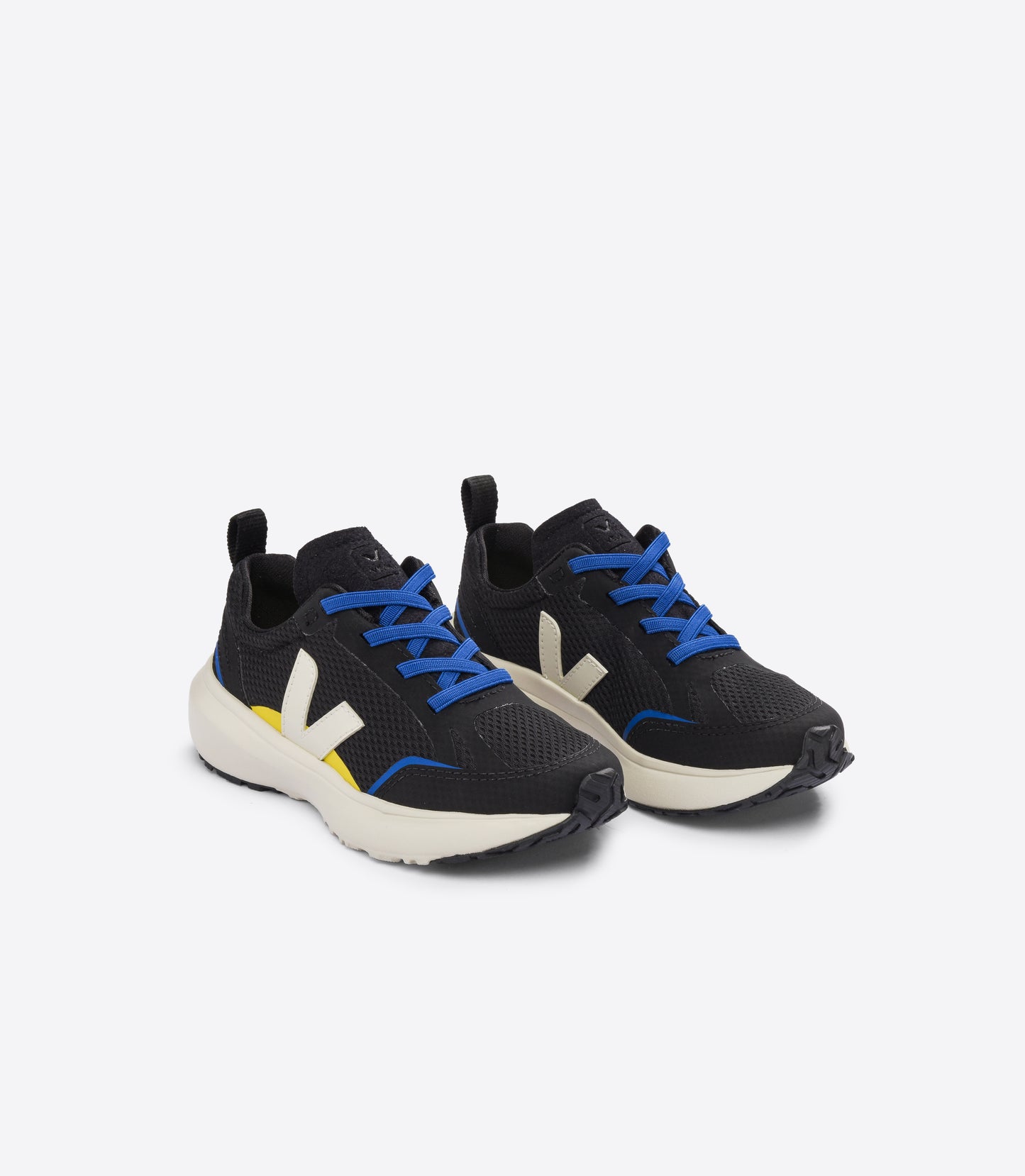 Veja Canary Elastic Laces ALVEOMESH BLACK PIERRE