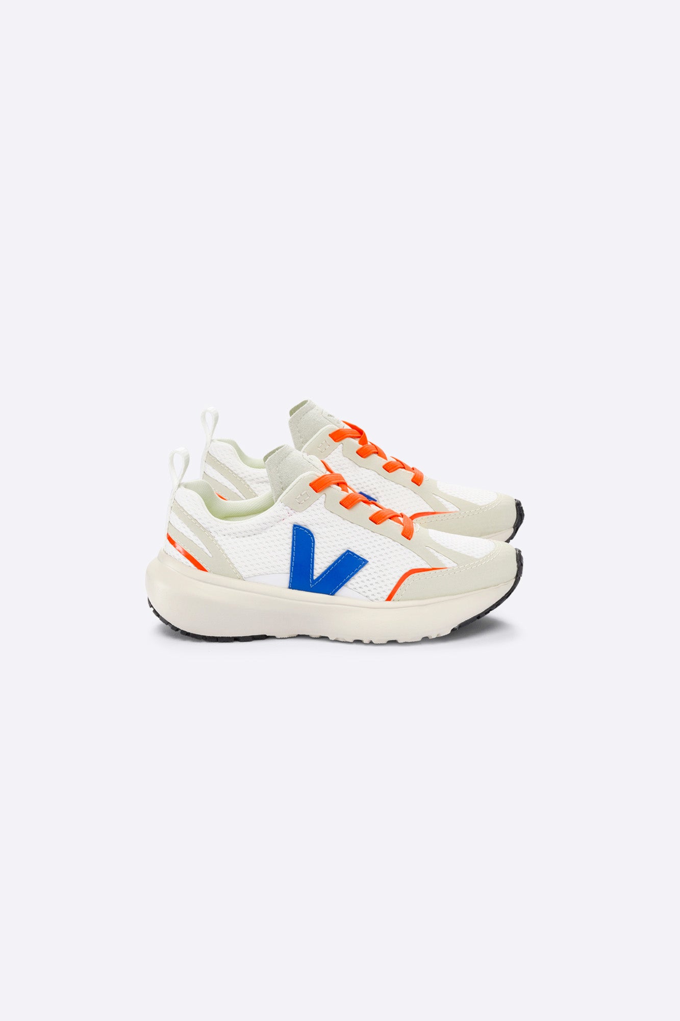 Veja Canary Elastic Laces ALVEOMESH WHITE INDIGO