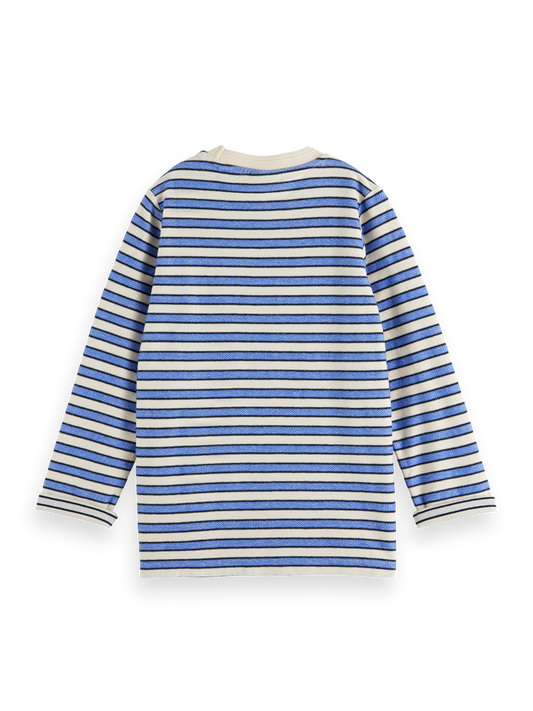 Scotch & Soda gestreiftes Langarmshirt